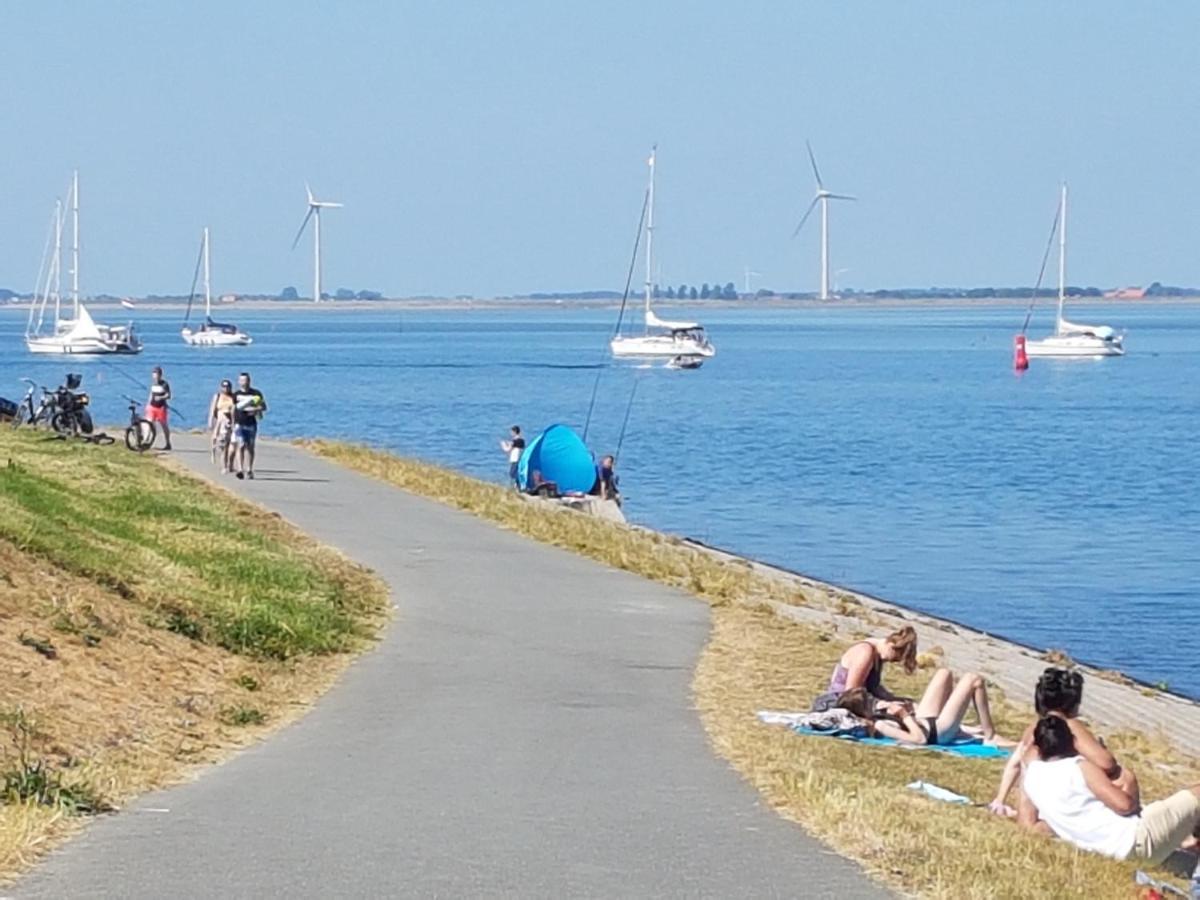 Strandhut 64 Sint Annaland Exteriör bild